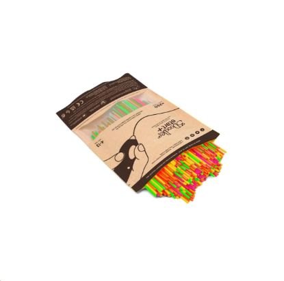 Obrázek 3Doodler náplň ECO- PCL pro 3D pero Start+ 250ks - neon: červená, oranžová, zelená, růžová, žlutá