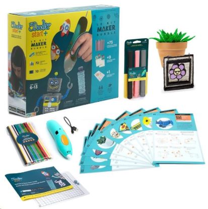 Obrázek 3Doodler 3D Pero Start+ Bundle + 147 náplní, 12 šablon, 9 karet aktivit, podložka