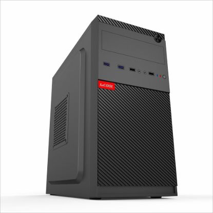 Obrázek 1stCOOL skříň STEP 5, micro tower, AU, USB 3.0, bez zdroje, černá