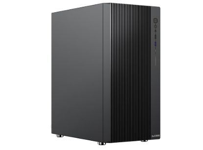 Obrázek 1stCOOL skříň GAMER 4, Mid tower, AU, USB 3.0, USB- C, 2x120mm, bez zdroje, černá