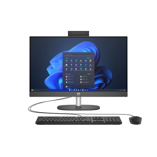 Obrázek HP AIO ProOne 240 G10 AiO 23.8 NT i5-1334U,16GB,512GB NVMe, WiFi 6 + BT,klávesnice a myš,90W externí,šedá,HDMI,Win11Home