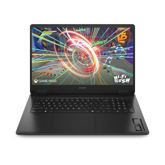 Obrázek NTB OMEN 17-db1001nc, R7 350 AI (50TOPs), 17.3"FHD 144Hz/300nits, 24GB/1TB, RTX5050/8GB, Win11, Black + 3m GamePass