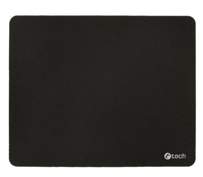 Obrázek C- TECH Podložka pod myš MP- 03BK, textilní, 220x180mm, černá