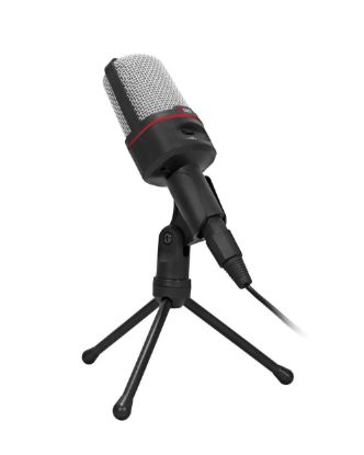 Obrázek C- TECH stolní mikrofon MIC- 02, 3, 5" stereo jack, 2.5m