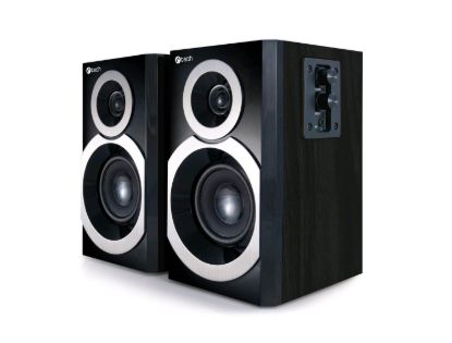 Obrázek C- TECH repro SPK- 310B, 2.0, dřevěné, černé