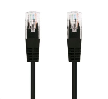 Obrázek C- TECH kabel patchcord Cat5e, UTP, černý, 5m