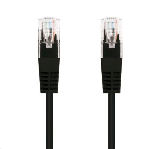 Obrázek C- TECH kabel patchcord Cat5e, UTP, černý, 5m