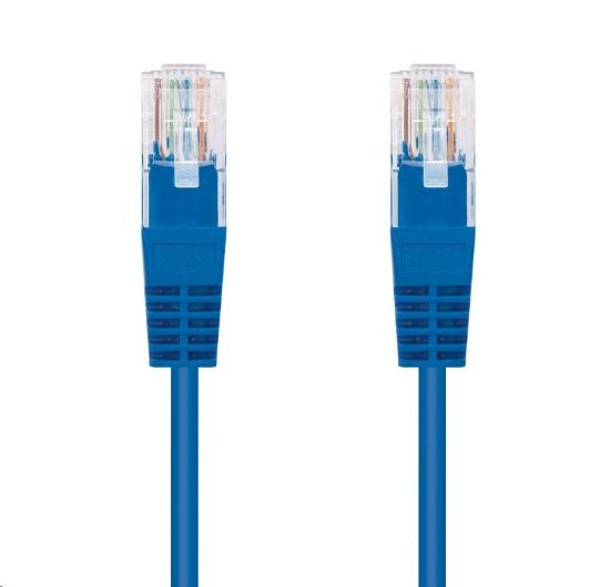 Obrázek C- TECH kabel patchcord Cat5e, UTP, modrý, 0, 25m