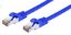 Obrázek C- TECH kabel patchcord Cat6, FTP, modrý, 2m