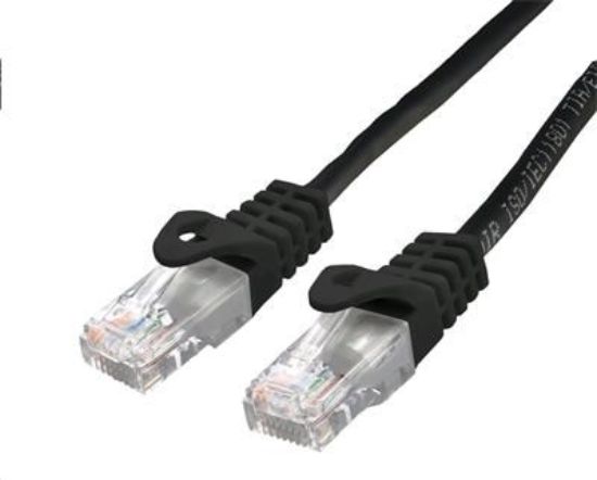Obrázek C- TECH kabel patchcord Cat6, UTP, černý, 3m
