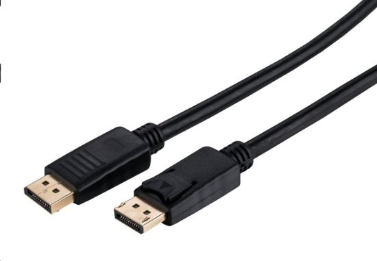 Obrázek C- TECH kabel DisplayPort 1.2, 4K@60Hz, M/ M, 1m