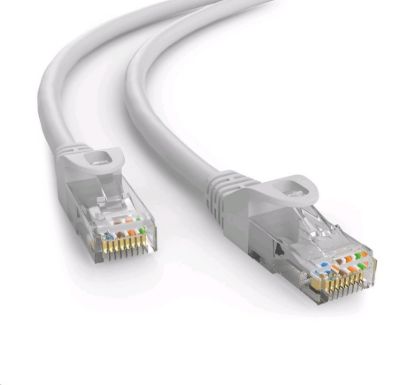 Obrázek C- TECH kabel patchcord Cat6e, UTP, šedý, 1m