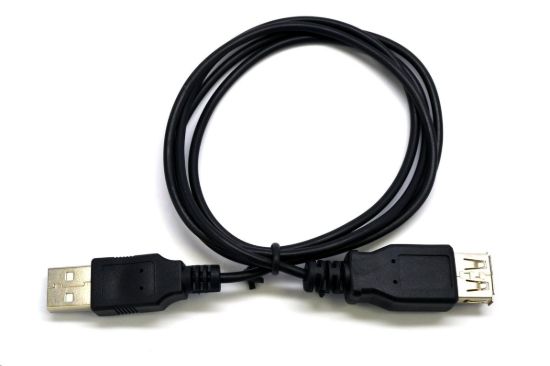 Obrázek C- TECH kabel USB 2.0 A- A prodlužovací 3m