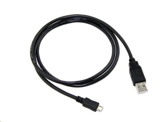 Obrázek C- TECH kabel USB 2.0 AM/ Micro, 0, 5m, černý