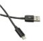 Obrázek Kabel C- TECH USB 2.0 Lightning (IP5 a vyšší) nabíjecí a synchronizační kabel, 2m, černý