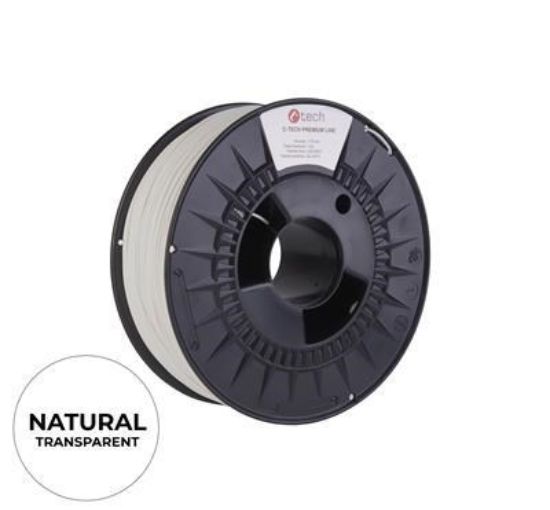 Obrázek C- TECH Tisková struna (filament) PREMIUM LINE, ASA, natural, 1, 75mm, 1kg