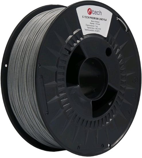 Obrázek C- TECH Tisková struna (filament) PREMIUM LINE, PLA, mramor, 1, 75mm, 1kg