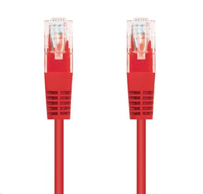 Obrázek C- TECH kabel patchcord Cat5e, UTP, červený, 3m