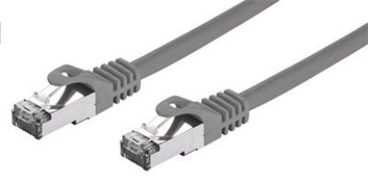 Obrázek C- TECH kabel patchcord Cat7, S/ FTP, šedý, 0, 25m