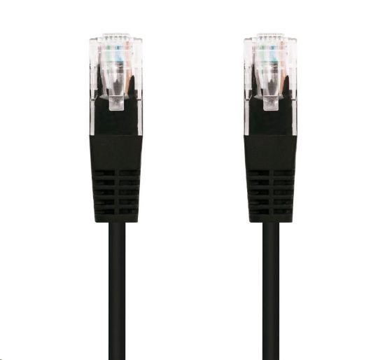 Obrázek C- TECH kabel patchcord Cat5e, UTP, černý, 0, 5m