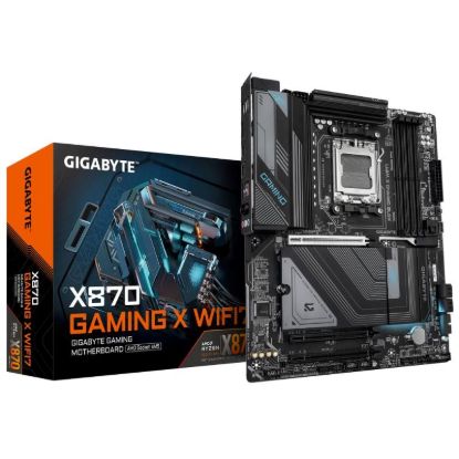 Obrázek GIGABYTE MB Sc AM5 X870 GAMING X WIFI7, AMD X870, 4xDDR5, 1xHDMI, 2xThunderbolt, WiFi