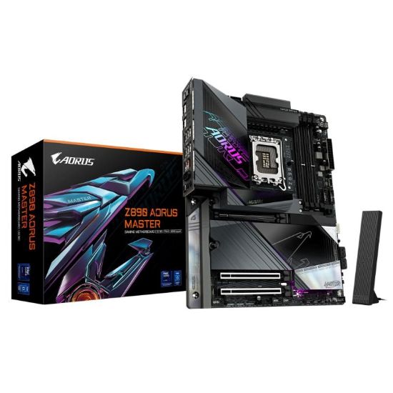Obrázek GIGABYTE MB Sc LGA1851 Z890 AORUS MASTER, Intel Z890, 4xDDR5, 1xHDMI, 2xThunderbolt, WiFi