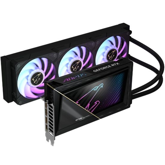 Obrázek GIGABYTE VGA NVIDIA GeForce RTX 5090 XTREME WATERFORCE 32G, 32G GDDR7, 3xDP, 1xHDMI