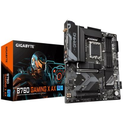 Obrázek GIGABYTE MB Sc LGA1700 B760 GAMING X AX, Intel B760, 4xDDR5, 1xDP, 1xHDMI, WI- FI