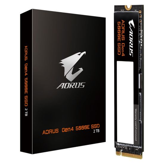 Obrázek GIGABYTE SSD 1TB AORUS 5000E, M.2 2280, PCI Gen4 NVMe