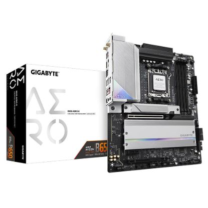 Obrázek GIGABYTE MB Sc AM5 B650 AERO G, AMD B650, 4xDDR5, 1xHDMI, 1xUSB- C, WI- FI