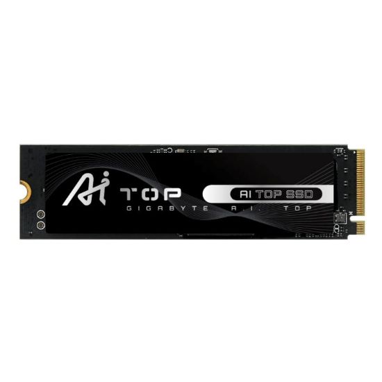 Obrázek GIGABYTE SSD 2TB AI TOP 100E, M.2 2280, PCIe Gen4x4, NVMe 1.4