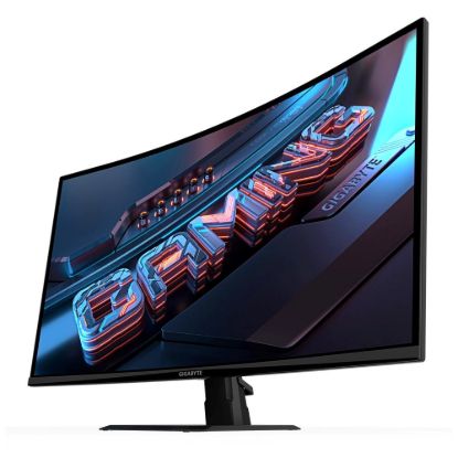 Obrázek GIGABYTE LCD - 32" Gaming monitor GS32QCA, Prohnutý VA 1500R, 2560x1440 QHD, 180Hz, 3500: 1, 250cd/ m2, 1ms, 2xHDMI, 1xDP