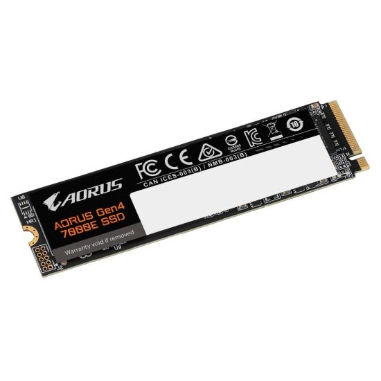 Obrázek GIGABYTE SSD 2TB AORUS Gen4 7000E, PCIe Gen4x4, M.2 2280, (R: 7100/ W: 6500MB/ s)