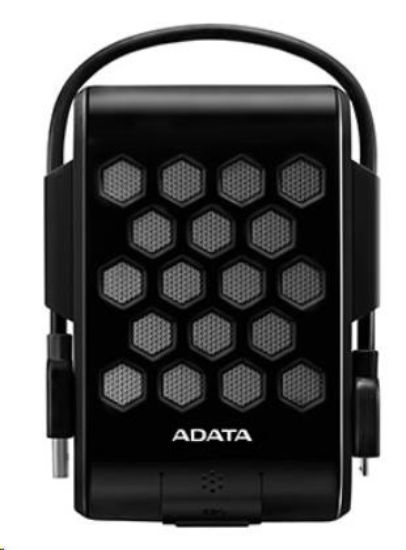 Obrázek ADATA Externí HDD 1TB 2, 5" USB 3.2, DashDrive™ Durable HD720, G- sensor, černý, (gumový, vodě/ nárazu odolný)
