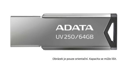 Obrázek ADATA Flash Disk 16GB USB 2.0 DashDrive UV250, stříbrná