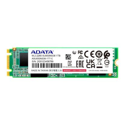 Obrázek ADATA SSD 1TB SU650NS38 PCIe Gen3x4 M.2 2280 (R: xx/ W: xx MB/ s)