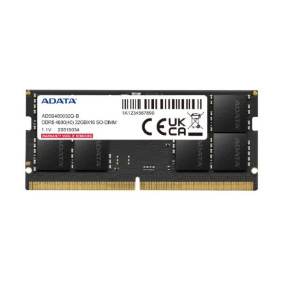 Obrázek ADATA SODIMM DDR5 32GB 4800MHz CL40, Single Tray