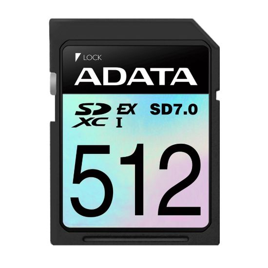 Obrázek ADATA SDXC karta 512GB Express, PCIe Gen3, UHS- I, C10, V30, (R: 800/ W: 700 MB/ s)