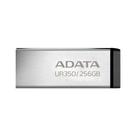 Obrázek ADATA Flash Disk 256GB UR350, USB 3.2, stříbrno- černá