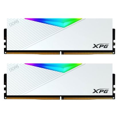 Obrázek ADATA XPG DIMM DDR5 48GB (Kit of 2) 7200MT/ s CL34 Lancer RGB, Bílá