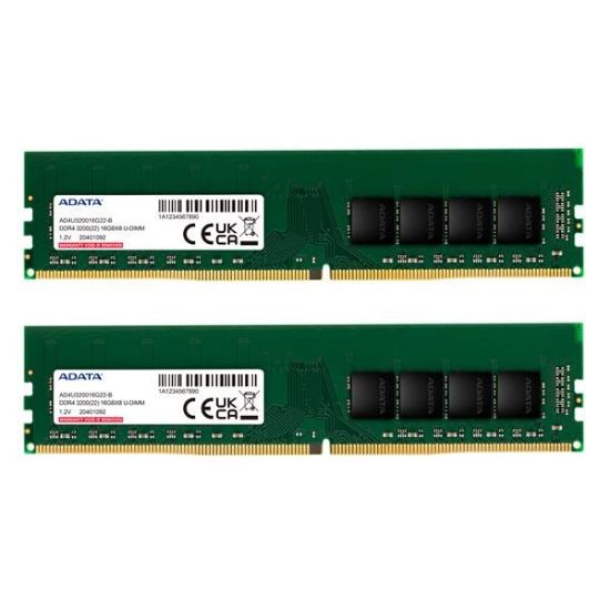 Obrázek ADATA DIMM DDR4 16GB (Kit of 2) 3200MHz CL22 512x8, Premier Dual Tray