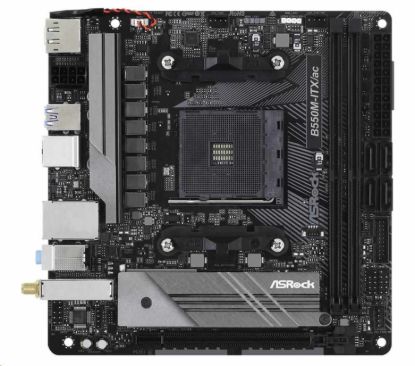 Obrázek ASRock MB Sc AM4 B550M- ITX/ AC, AMD B550M, 2xDDR4, HDMI, DP