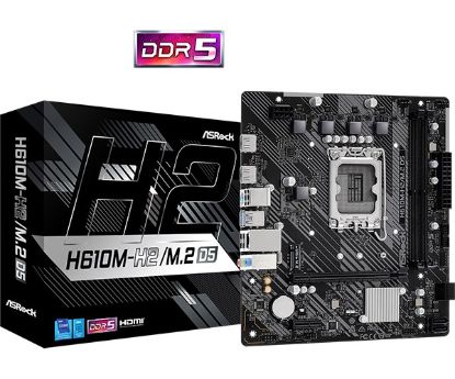 Obrázek ASRock MB Sc LGA1700 H610M- H2/ M.2 D5, Intel H610, 2xDDR5, 2xHDMI, mATX