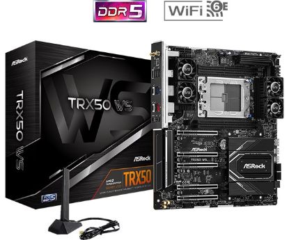 Obrázek ASRock MB Sc sTRX5 TRX50 WS, AMD TRX50, 4xDDR5, E- ATX