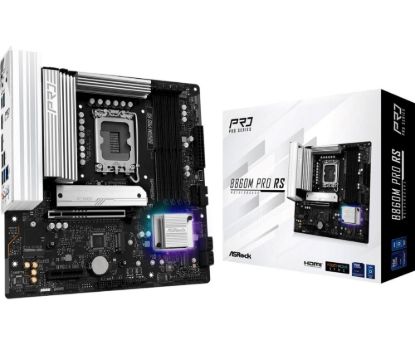 Obrázek ASRock MB Sc LGA1851 B860M Pro RS, Intel B860, 4xDDR5, 1xDP, 1xHDMI, mATX