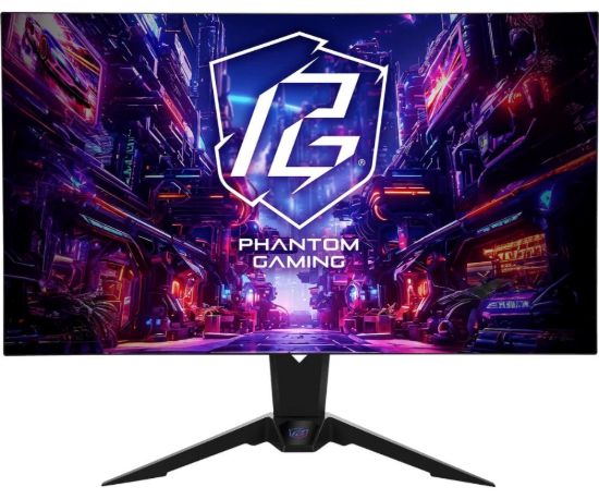 Obrázek ASROCK LCD - 32" Gaming monitor PGO32UFS, OLED, 3840 x 2160 UHD, 240Hz, 1.5M: 1, 275cd/ m2, 0.03ms, 2xHDMI, 2xDP
