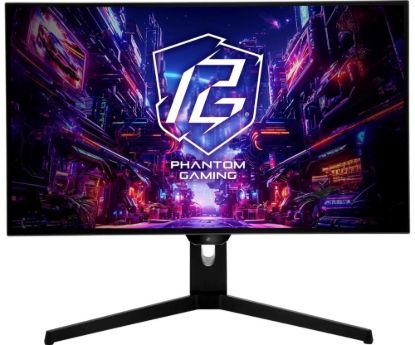 Obrázek ASROCK LCD - 27" Gaming monitor PGO27QFS, OLED, 2560 x 1440 QHD, 240Hz, 1.5M: 1, 275cd/ m2, 0.03ms, 2xHDMI, 2xDP