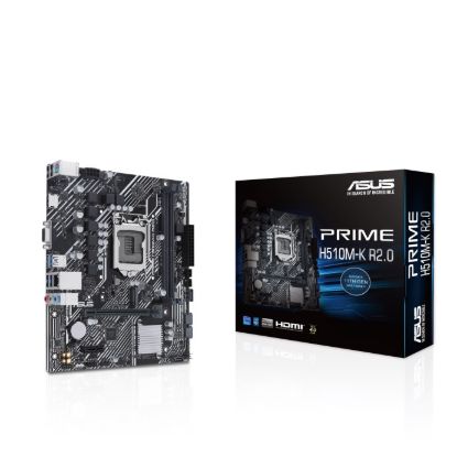Obrázek ASUS MB Sc LGA1200 PRIME H510M- K R2.0, Intel H470, 2xDDR4, 1xVGA, 1xHDMI, mATX