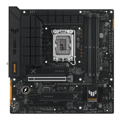 Obrázek ASUS MB Sc LGA1700 TUF GAMING B760M- BTF WIFI D4, Intel B760, 4xDDR4, 1xDP, 1xHDMI, WI- FI