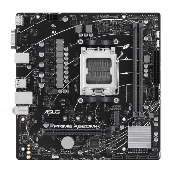 Obrázek ASUS MB Sc AM5 PRIME A620M- K, AMD A620, 2xDDR5, 1xHDMI, 1xVGA, mATX